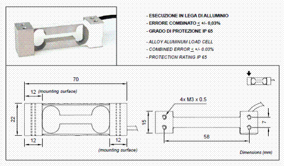 AS-0.5kg,AS-0.5kg稱重傳感器