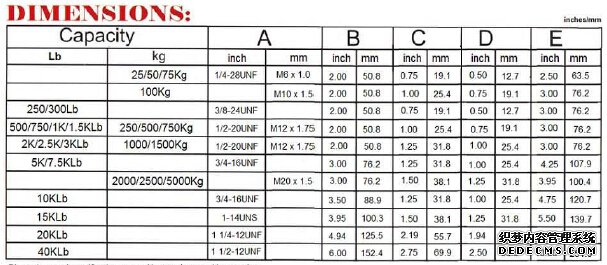 美國(guó)sensolink稱重傳感器 SLZ3C產(chǎn)品尺寸